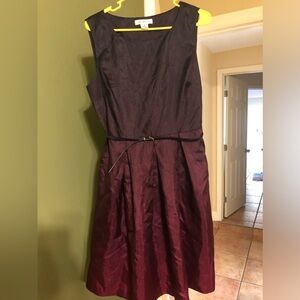 Liz Claiborne Purple Ombré Dress size 10
